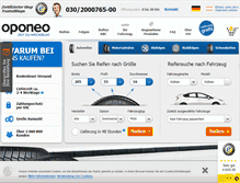 Tablet Screenshot of oponeo.de