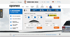 Desktop Screenshot of oponeo.co.uk