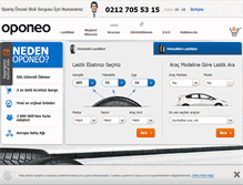 Tablet Screenshot of oponeo.com.tr